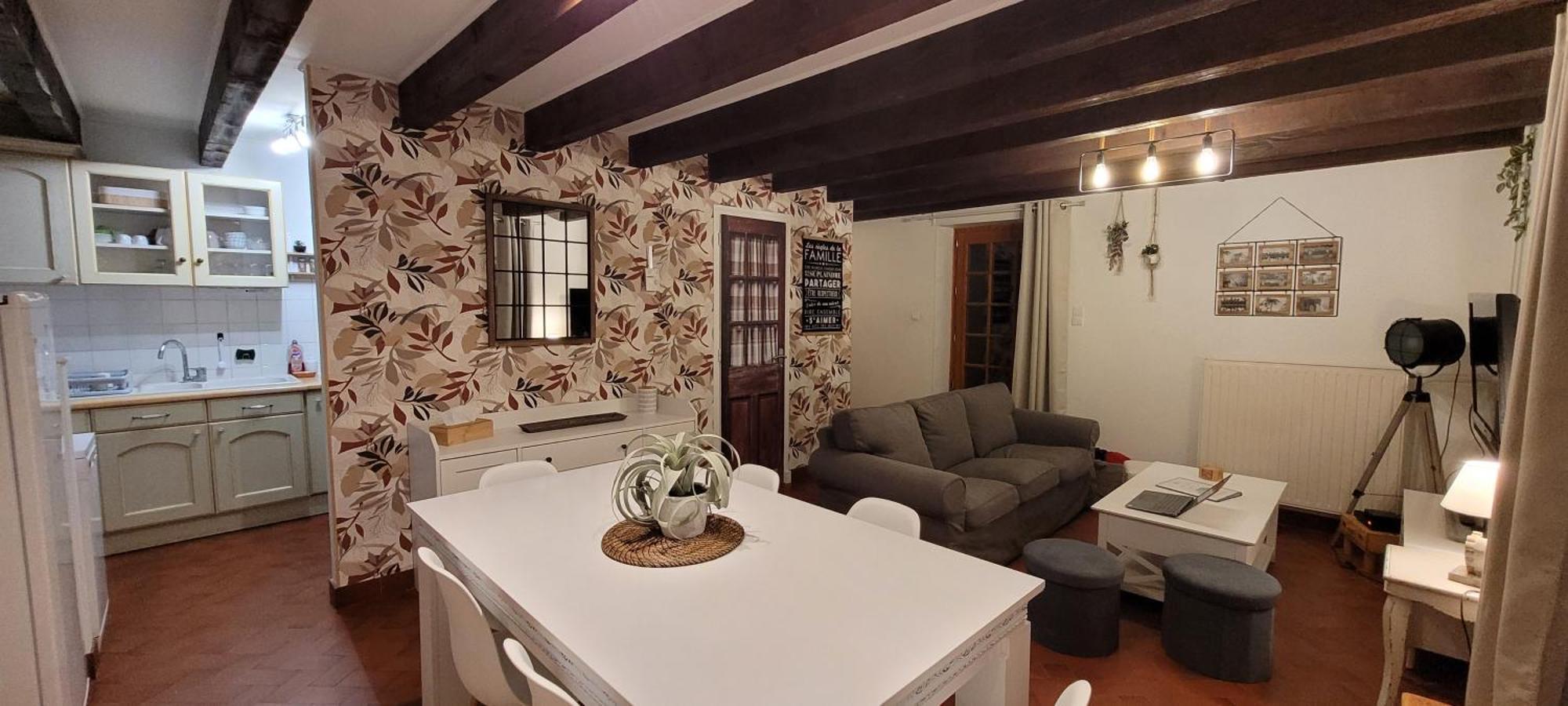 Des Histoires D'Anges - Le Gite - Meuble Classe 3 Etoiles - Accueil Velo Tournus Bagian luar foto